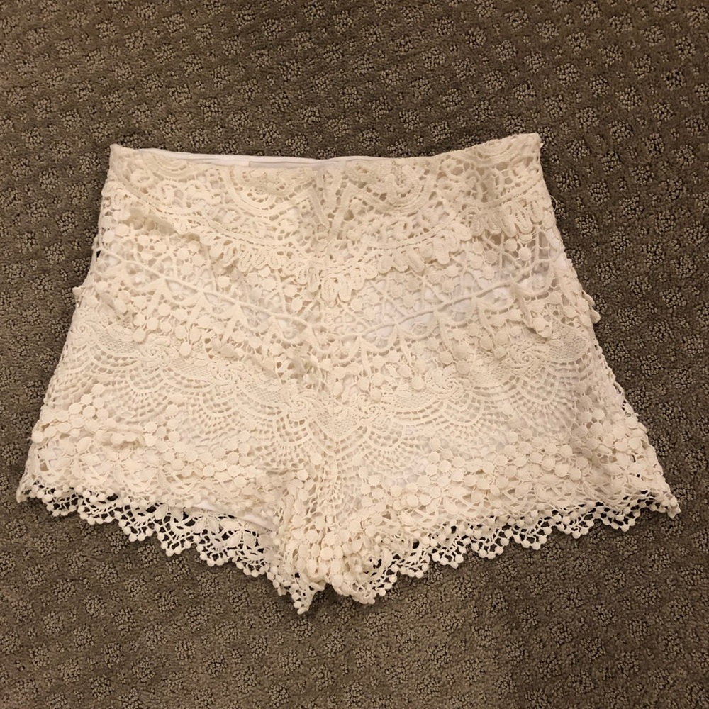 Lace shorts